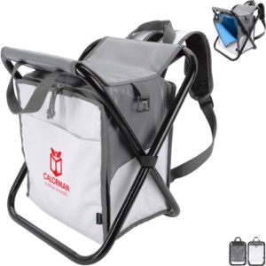 Viking™ Tarpaulin Cooler Backpack Chair - CLOSEOUT! - VT2209