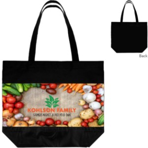 Arlington Dye Sublimated 300D Polyester Tote Bag - HH3970