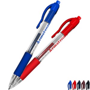 Zebra® Sarasa Dry X-20 Retractable Gel Pen w/ Rubber Grip - LK1203