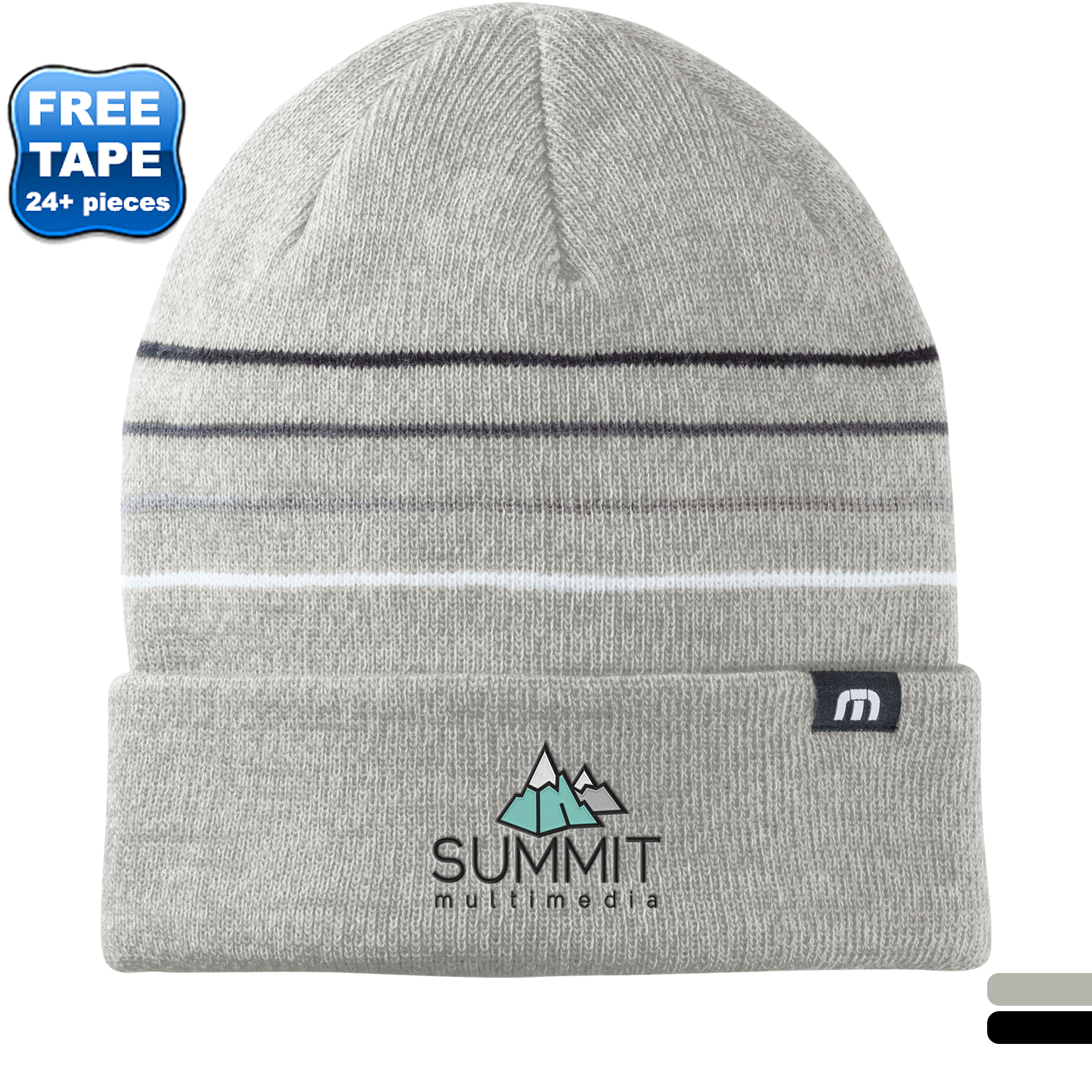 Product Photo 1 TravisMathew® Striped Cuff Acrylic Beanie
