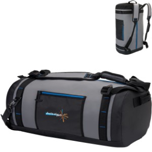 Urban Peak® 56L Tarpaulin Slate Duffel Backpack - ST9052