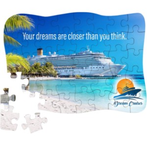 Jigsaw Puzzle, 40-Pieces, 6-3/4" x 9-1/2" - HH3872