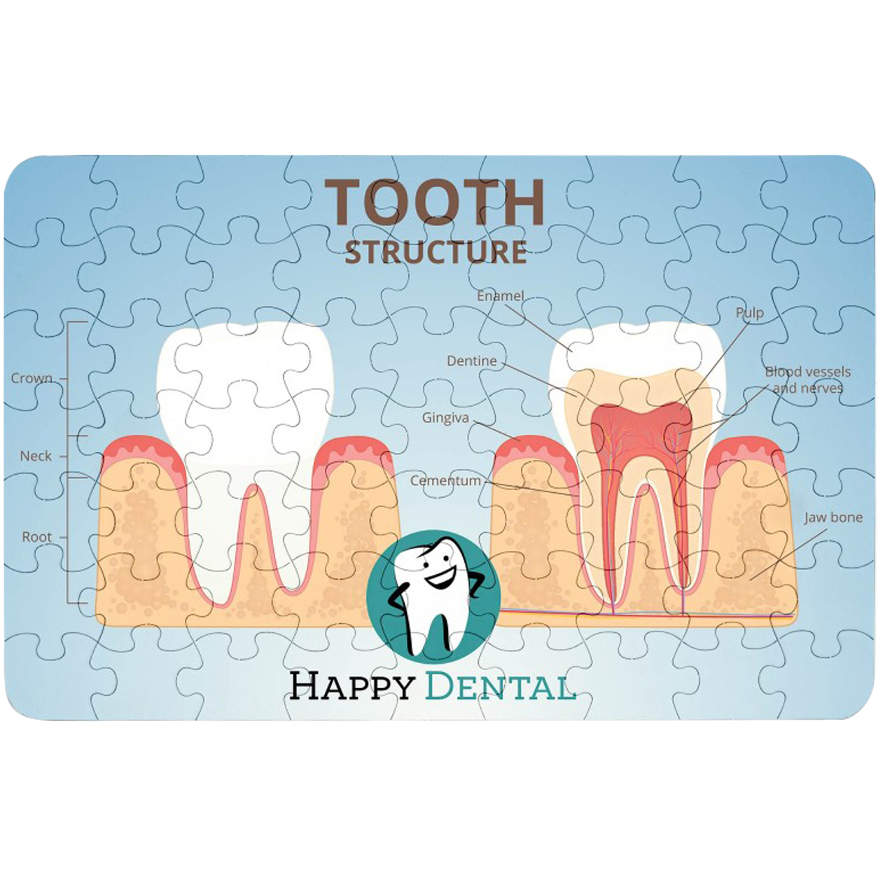 Product Photo 1 Jigsaw Puzzle, 63-Pieces, 9" x 13-1/2"