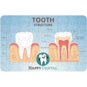 Jigsaw Puzzle, 63-Pieces, 9" x 13-1/2" - HH3908