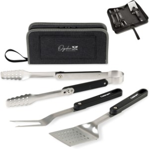 Cuisinart Outdoors® 4-Piece Folding Grill Tool Set - GM1777
