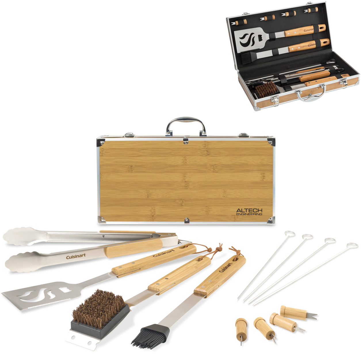 Product Photo 1 Cuisinart Outdoors® Bamboo 13-Piece Grill Tool Set