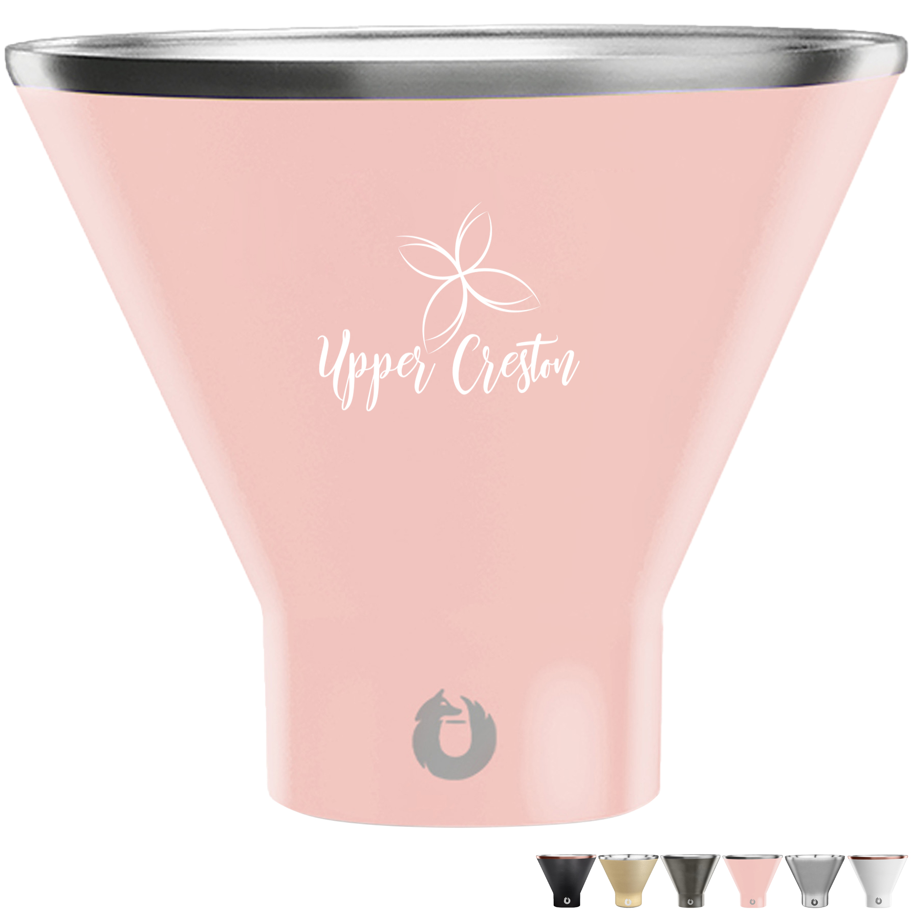 Product Photo 1 Snowfox® Vacuum Insulated Double Wall Martini Tumbler, 8oz.