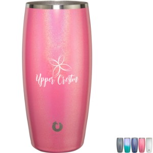 Snowfox® Vacuum Insulated Double Wall Shimmer Beer Tumbler, 18oz. - AK8341