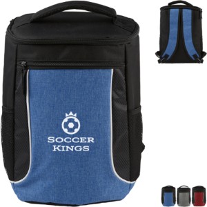 Glacier Snow Canvas Polyester 20 Can Cooler Backpack - EV1026