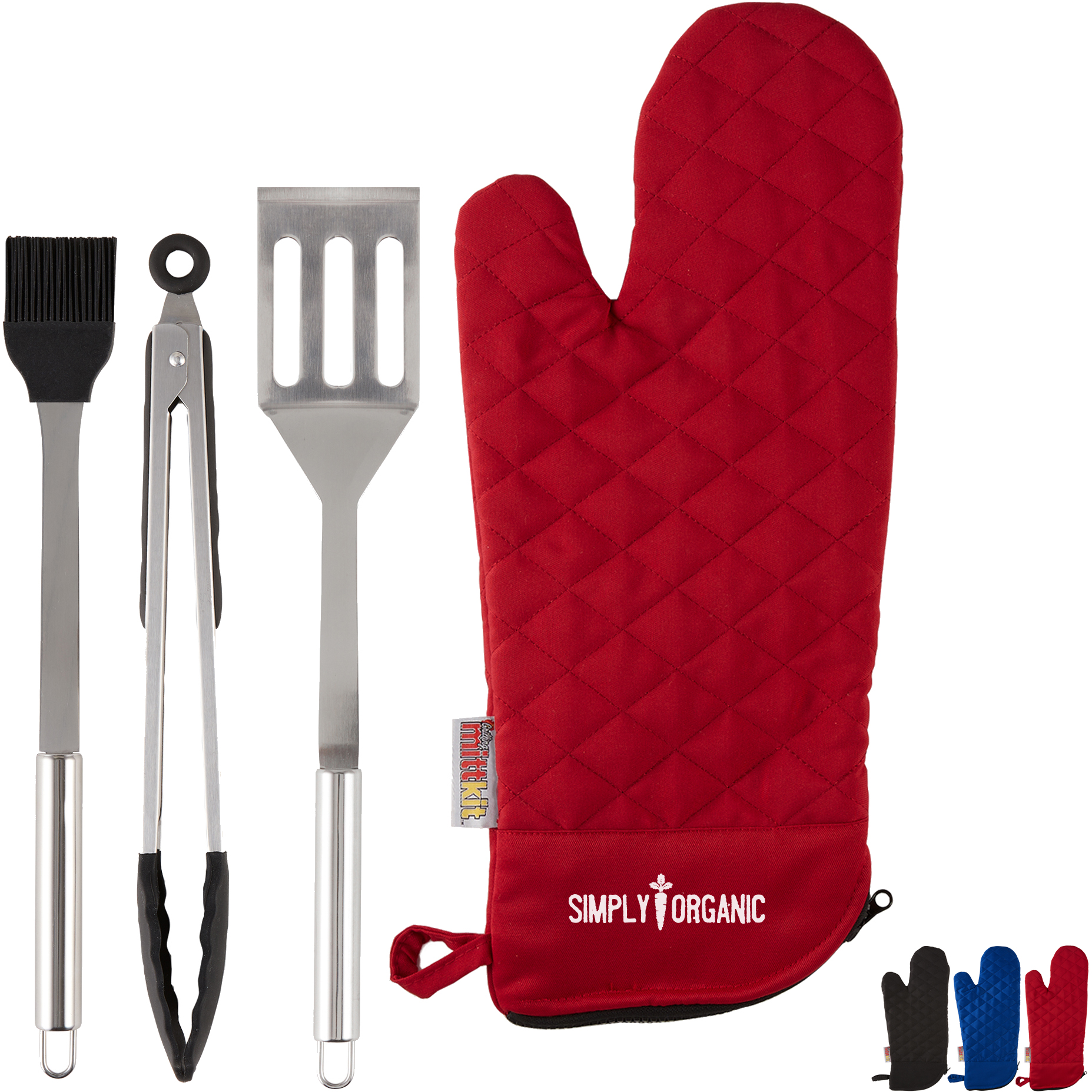 Product Photo 1 BBQ Grilling Mitt Kit