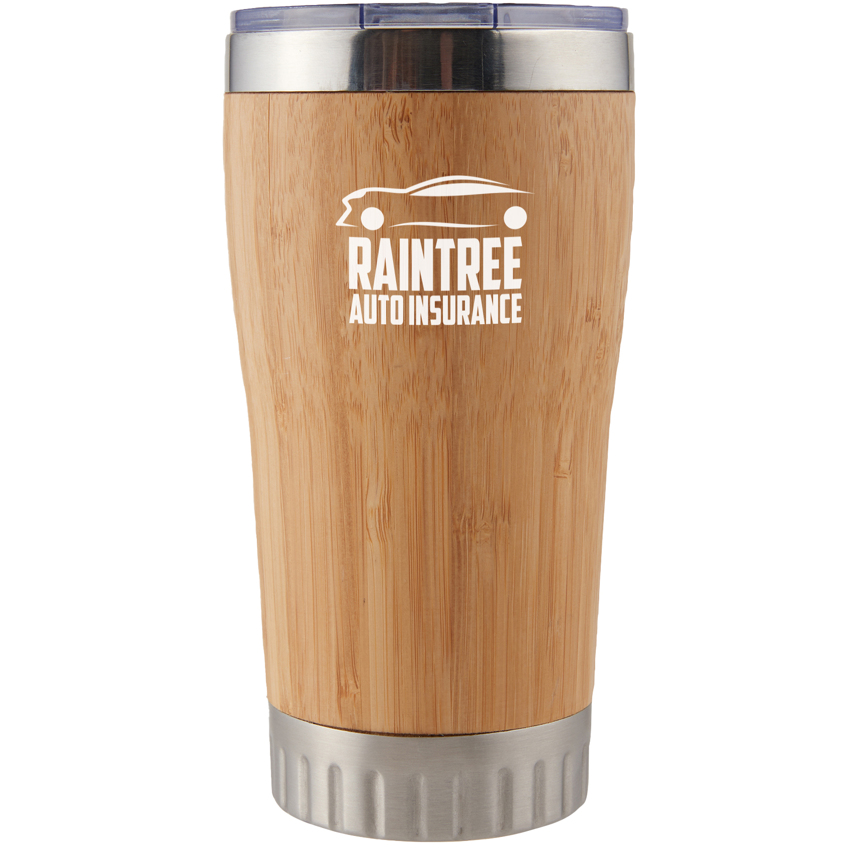 Product Photo 1 Bamboo Vacuum Insulated Stainless Steel Tumbler, 17oz.