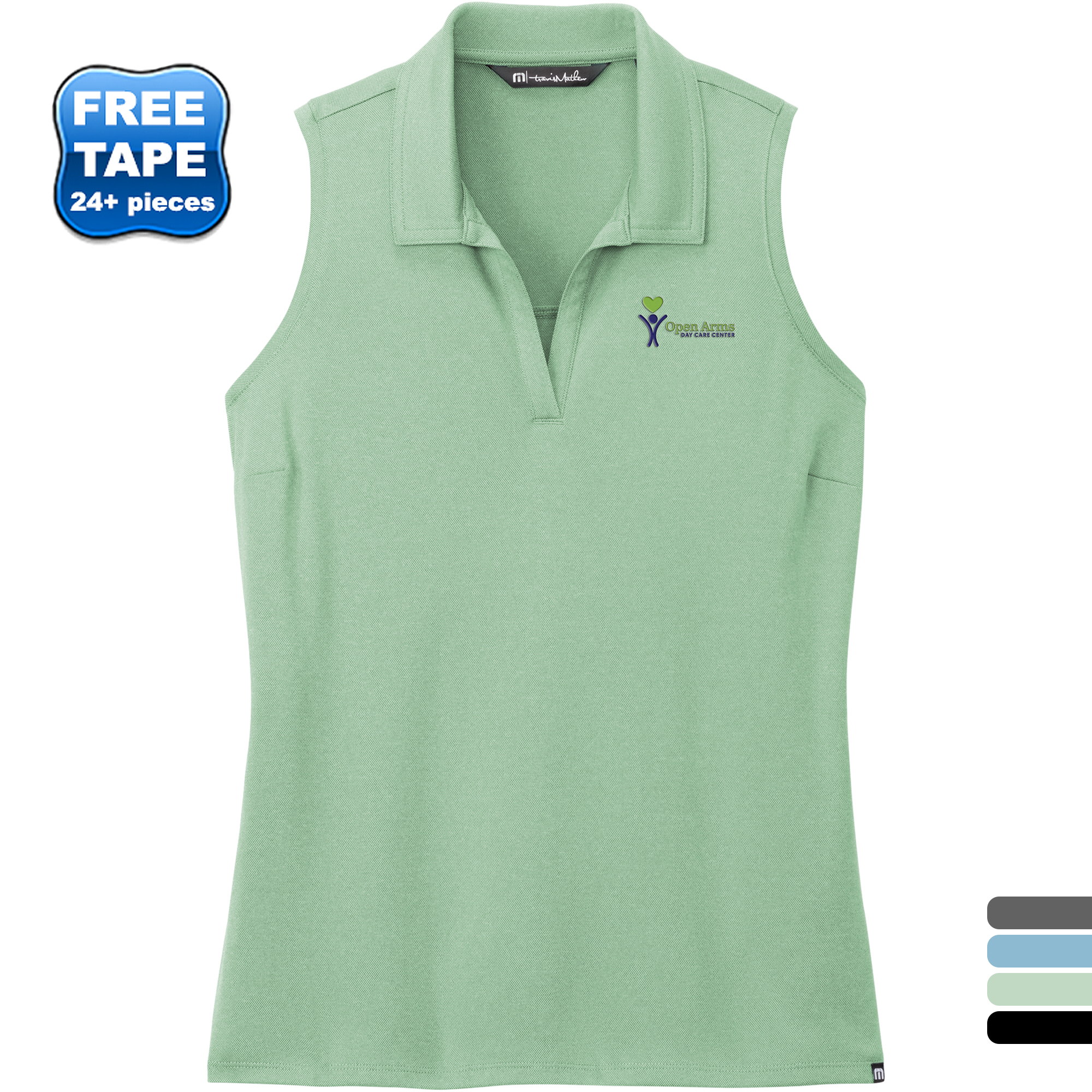 Product Photo 1 TravisMathew® Coto Polyester Ladies' Performance Sleeveless Polo