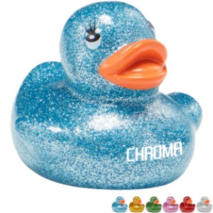 Glitter Rubber Duck, 2" - JN1117