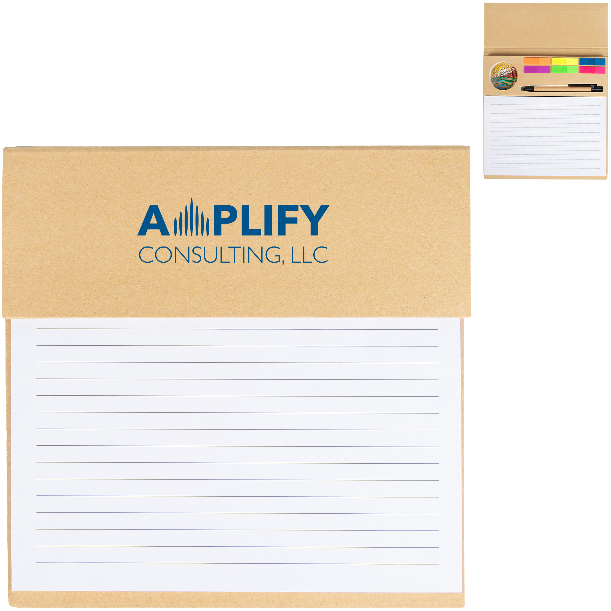 Product Photo 1 Desktop Notepad & Organizer w/ Accessories