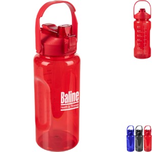 Motivational Translucent Water Bottle, 68oz. - HT9944