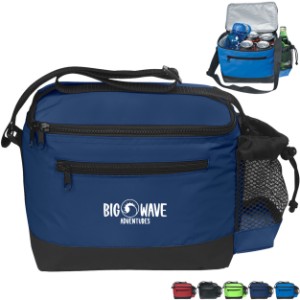 Six Pack Nylon Cooler Bag - HT6014