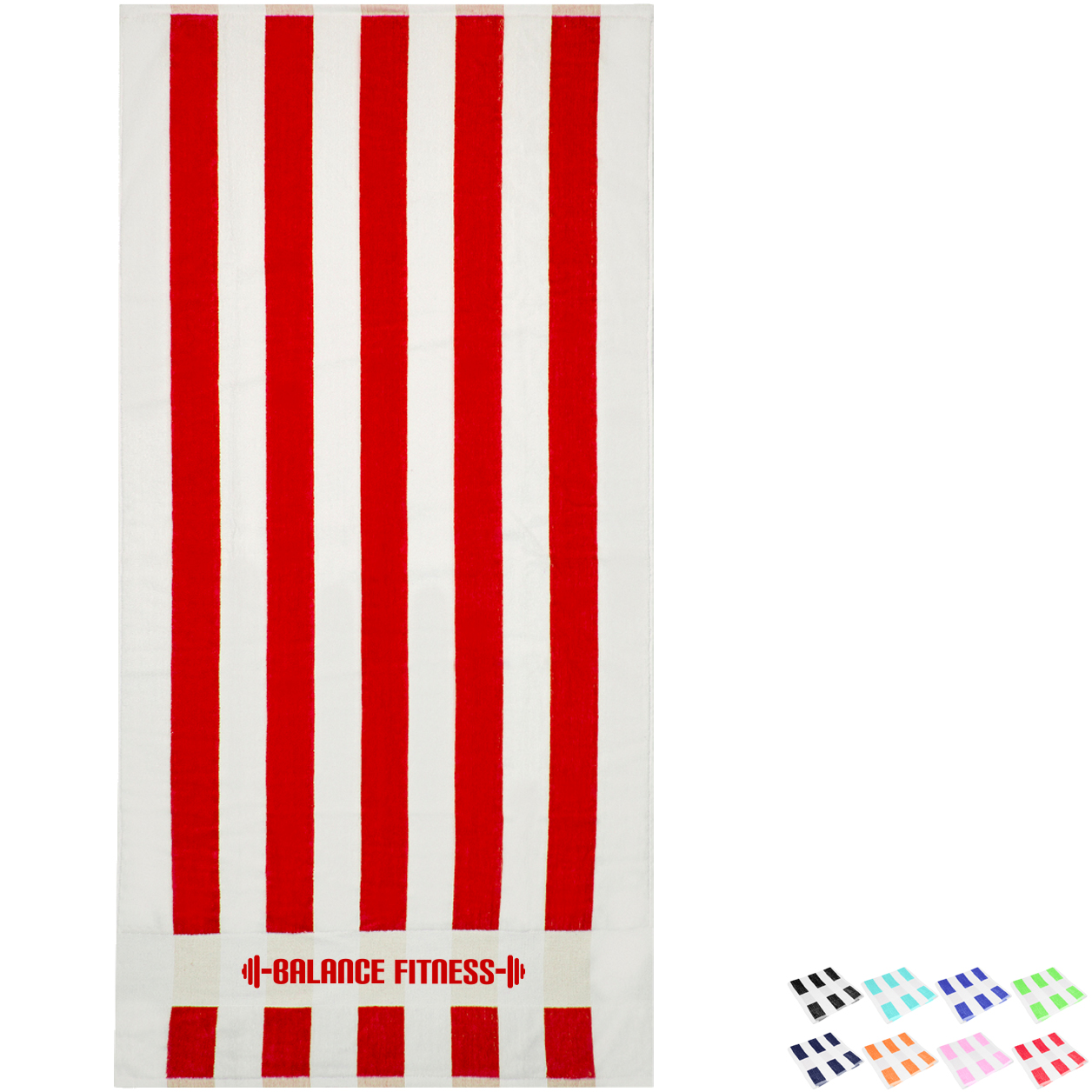 Product Photo 1 Seaside Lightweight Cotton Beach Towel, 9 lbs.
