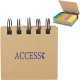 Spiral Book w/ Sticky Notes & Flags