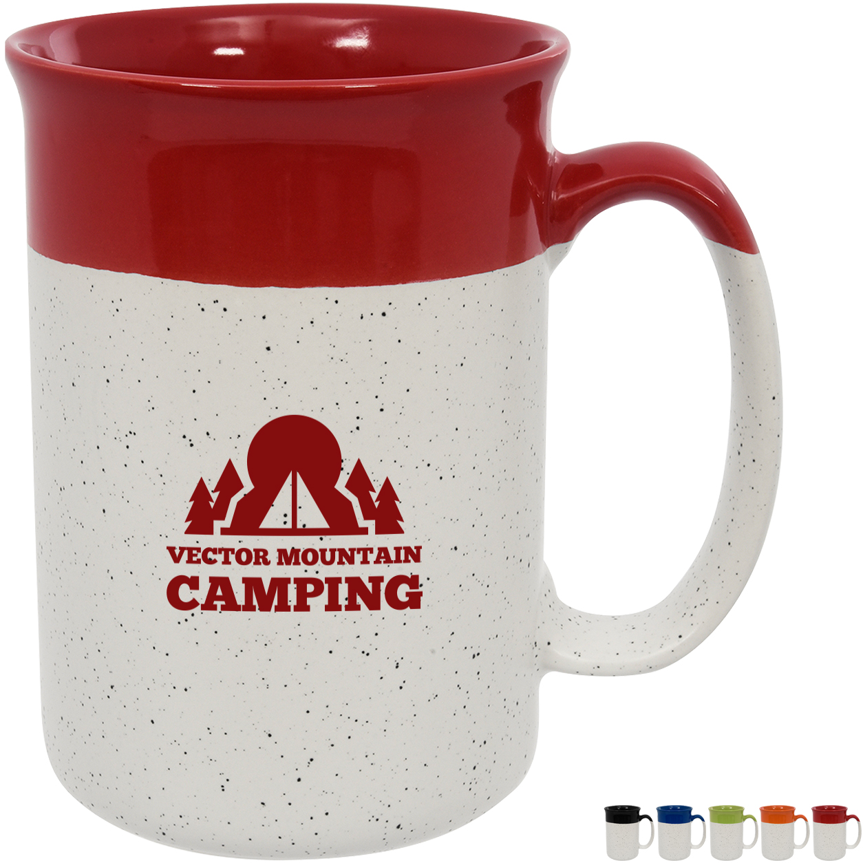 Product Photo 1 Speckled Dipped Ceramic Mug, 13oz.