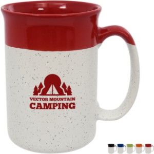 Speckled Dipped Ceramic Mug, 13oz. - HT6011