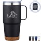 Cortina Vacuum Insulated Travel Mug w/ Cork Base, 24oz.