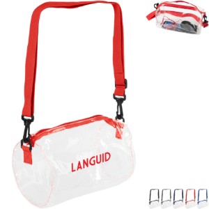 Seymour Clear PVC Barrel Bag - HT9950