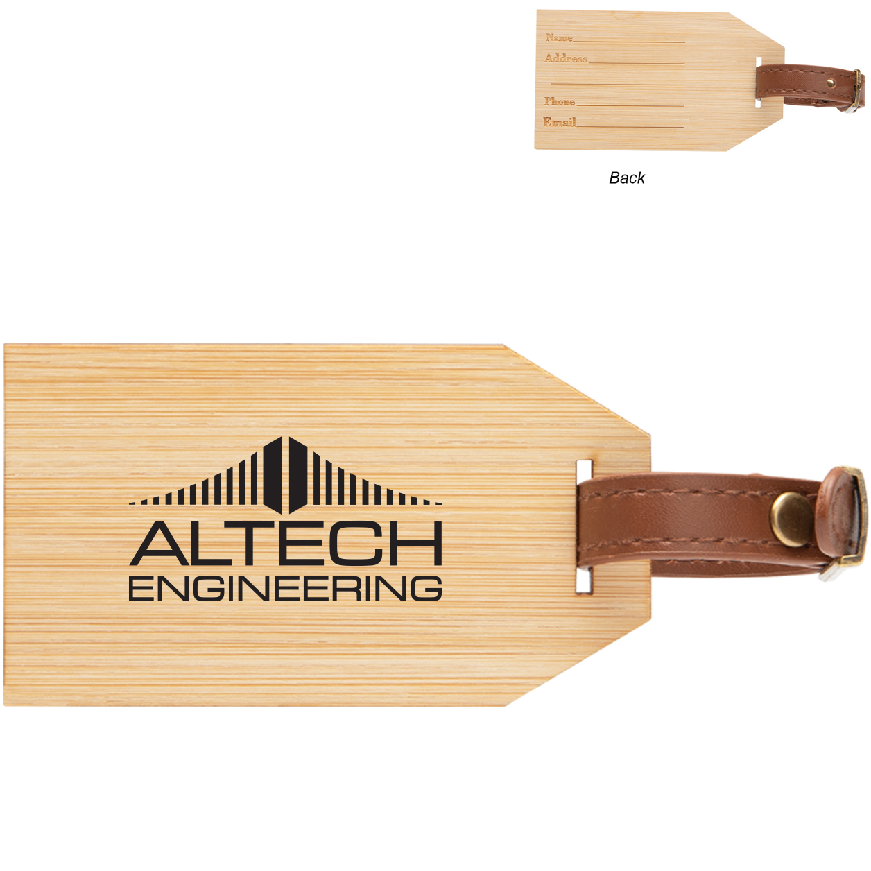 Product Photo 1 Outbound Bamboo Luggage Tag