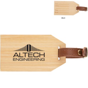 Outbound Bamboo Luggage Tag - HT9962