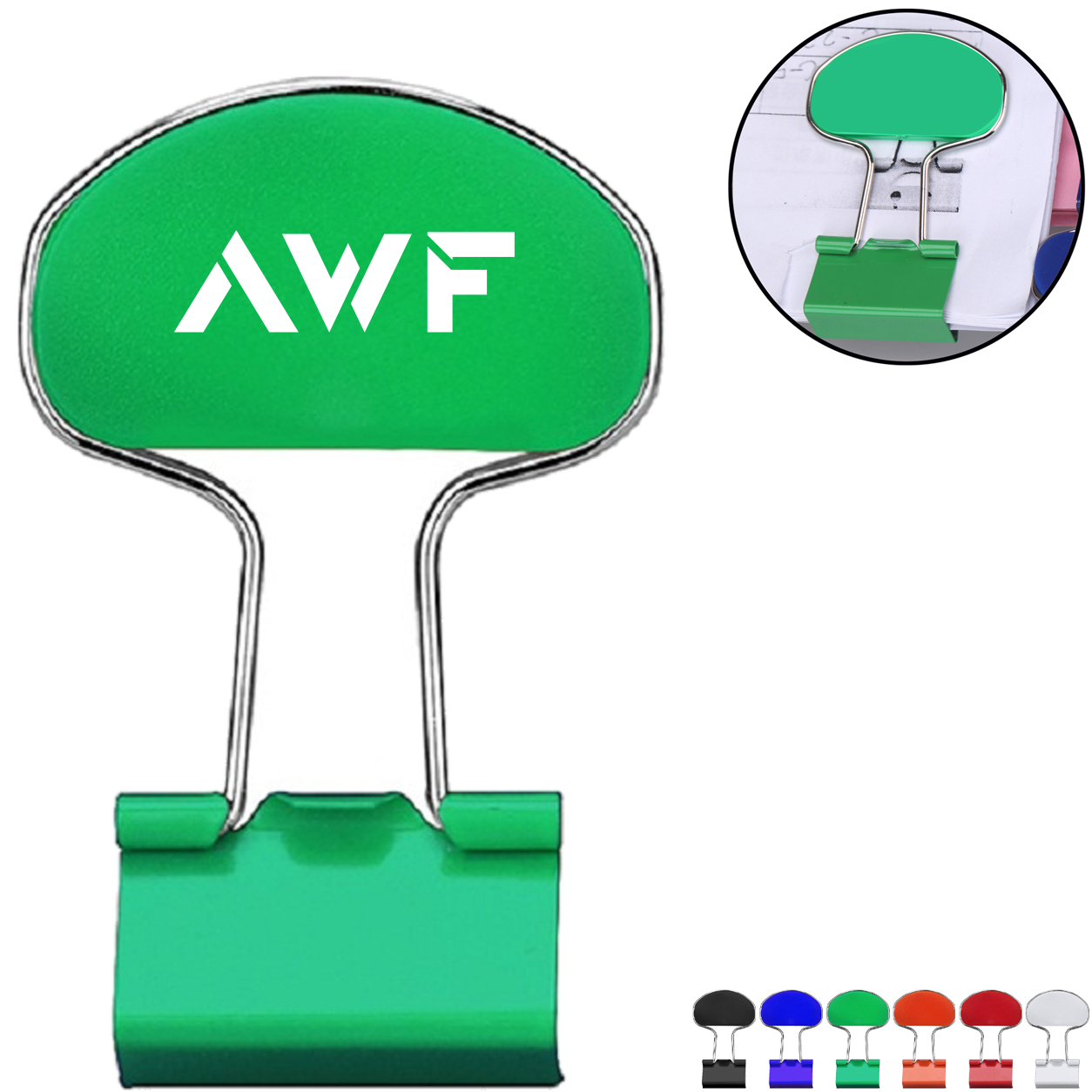 Product Photo 1 Metal Binder Flip Clip