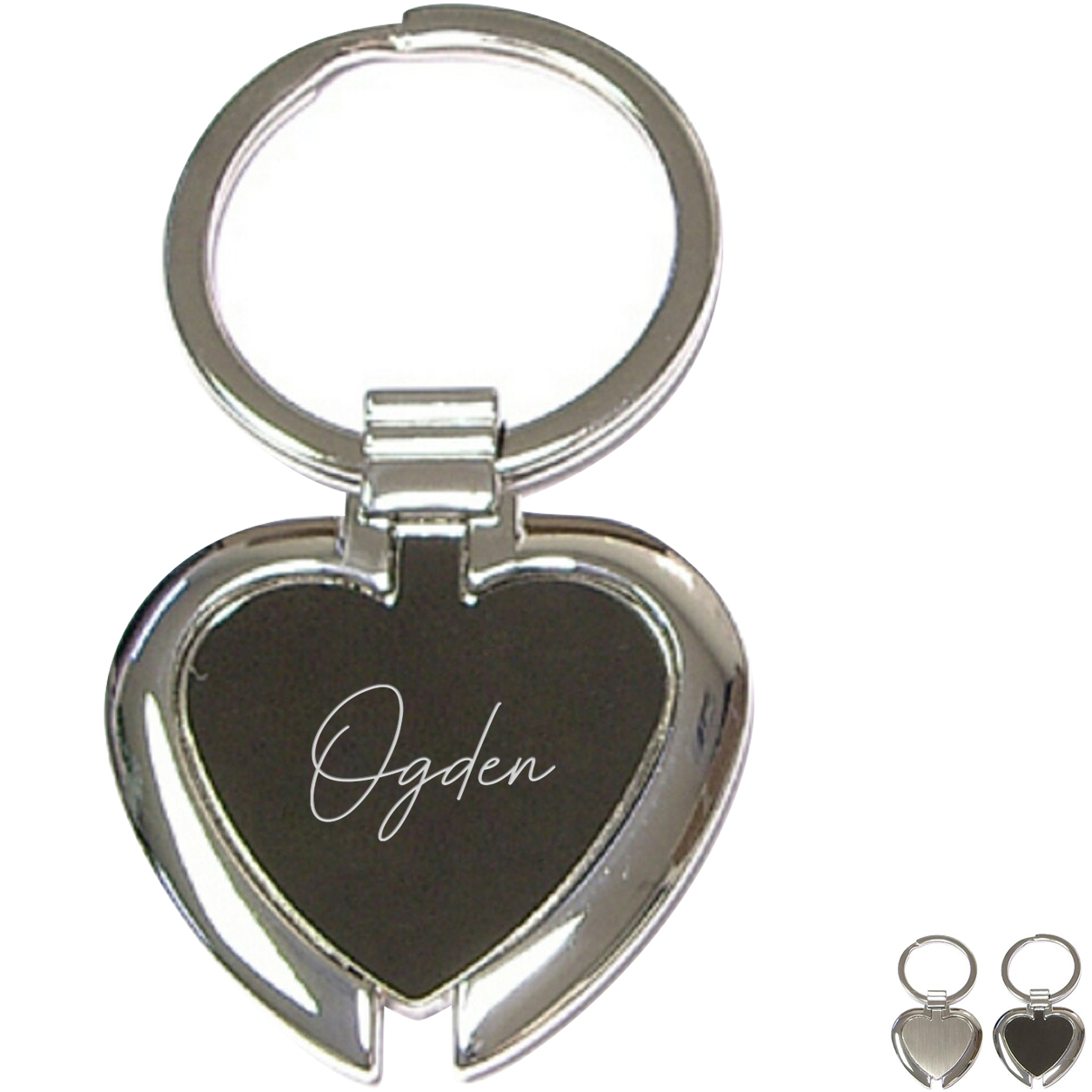 Product Photo 1 Heart Chrome Key Holder