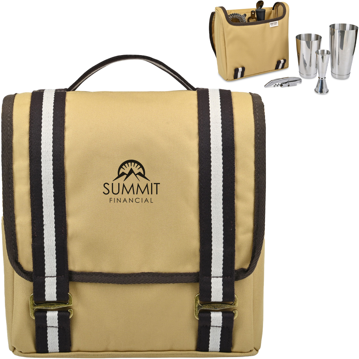 Product Photo 1 Heritage Supply™ Traveling Mixologist Tote Kit