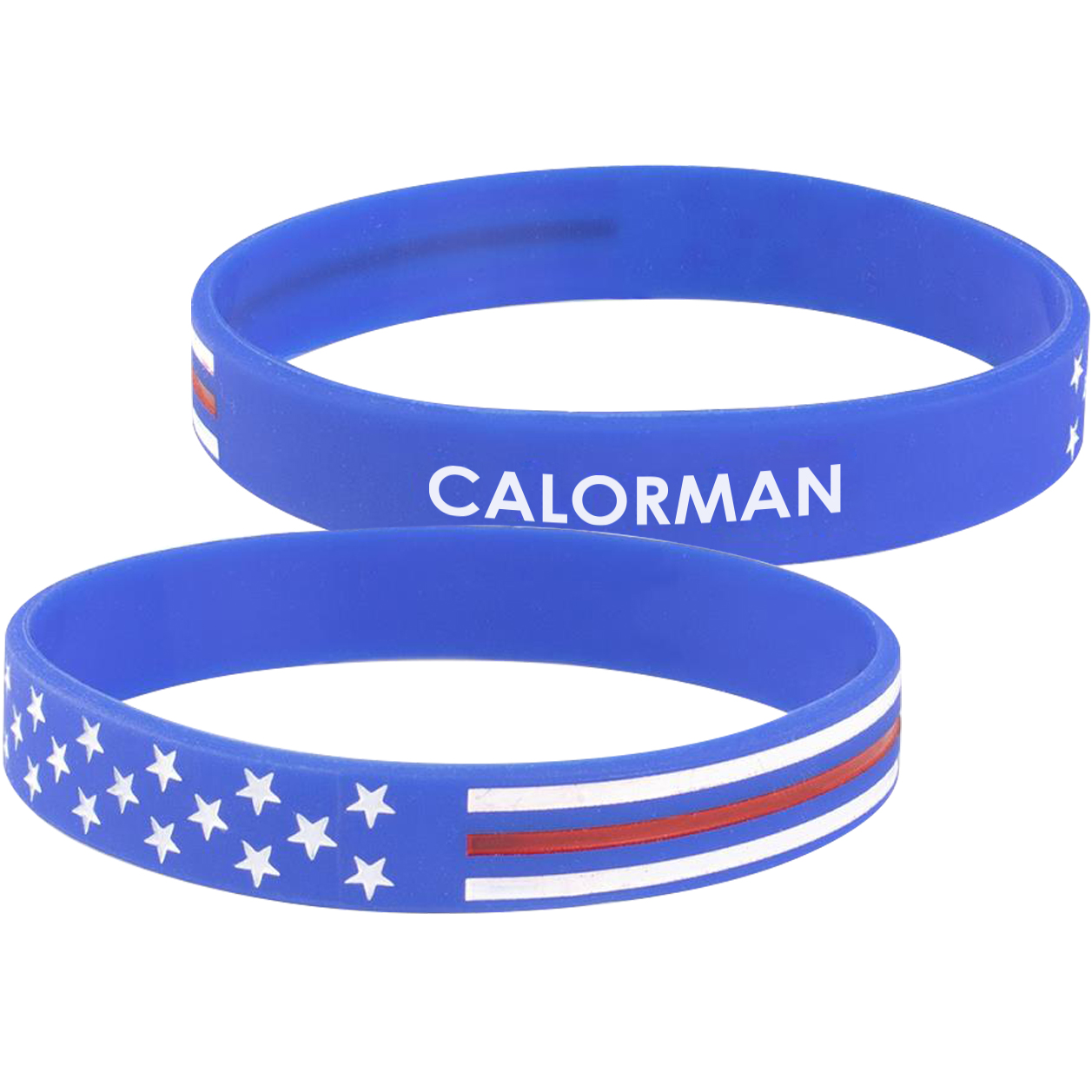 Product Photo 1 Patriotic Silicone Wristband Bracelet