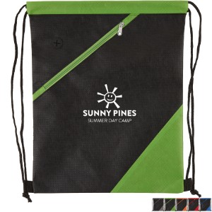 Apex rPET Non-Woven Drawstring Backpack - EV1053