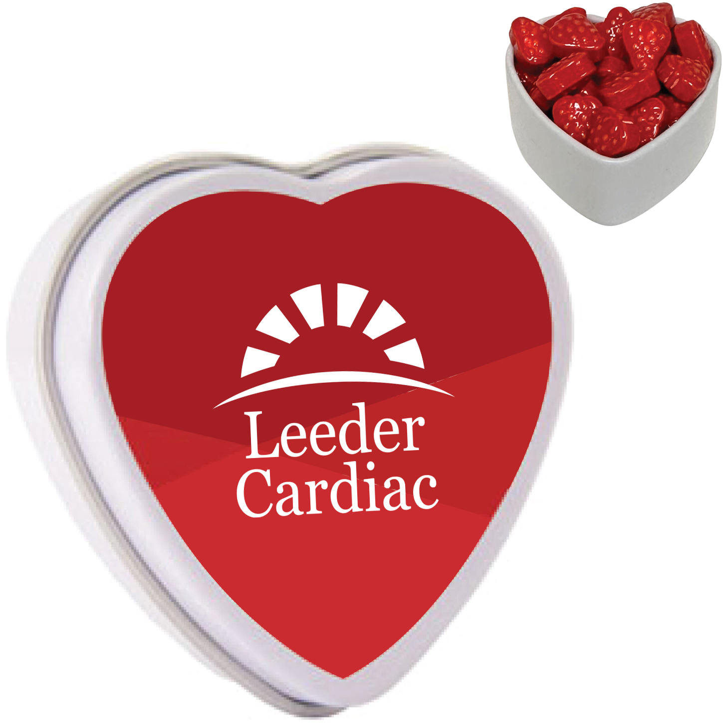 Product Photo 1 Strawberry Candy in Small Heart Tin