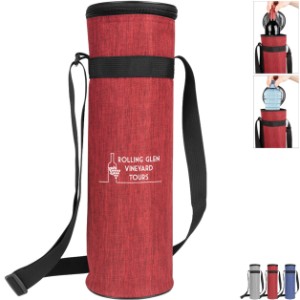 Heathered rPET Wine Cooler Tote Bag - HT9972