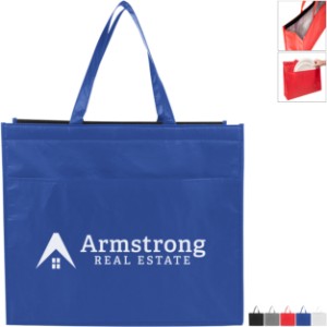 Matte Cooler Tote Bag w/ 100% rPET Material - HT9973