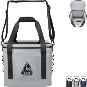 Explorer Water Resistant PVC Tarpaulin 18-Can Cooler Bag - HT9992
