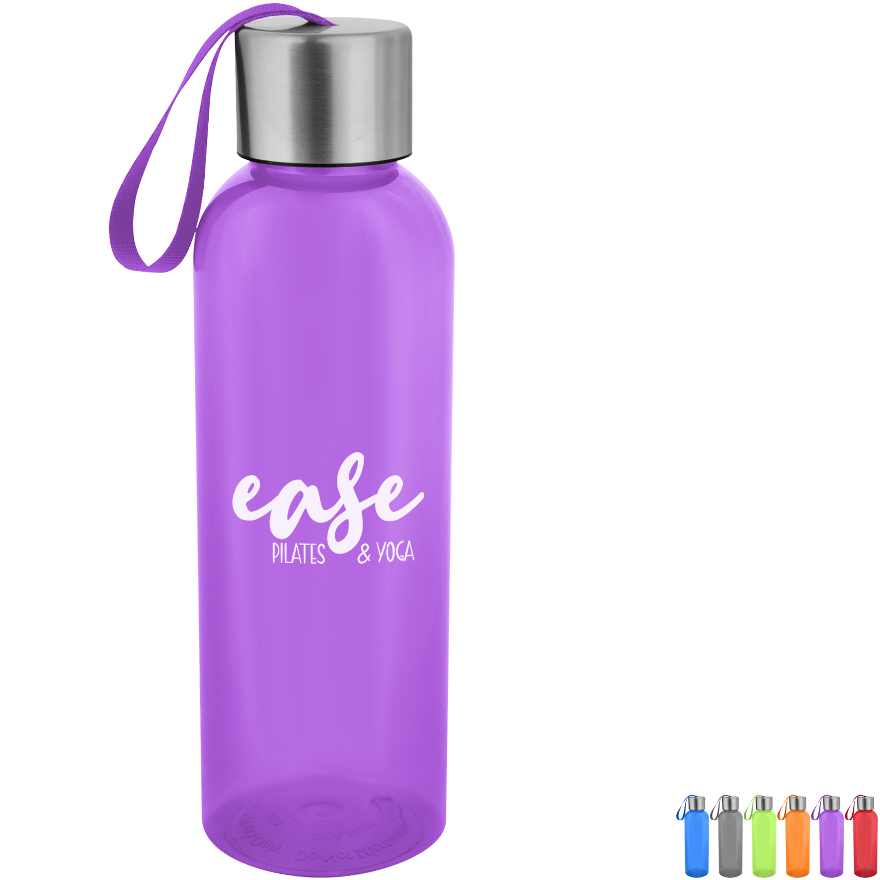 Product Photo 1 Jaclyn rPET Bottle w/ Easy Carry Strap, 20oz.