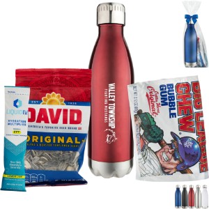 Liquid IV® Electrolyte Drink Mix, Sunflower Seeds, Gum & Vacuum Insulated Bottle Gift Set - PV1059