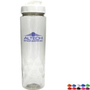 Recycled PET Bottle w/ Flip Top Cap, 24oz. - AK8413