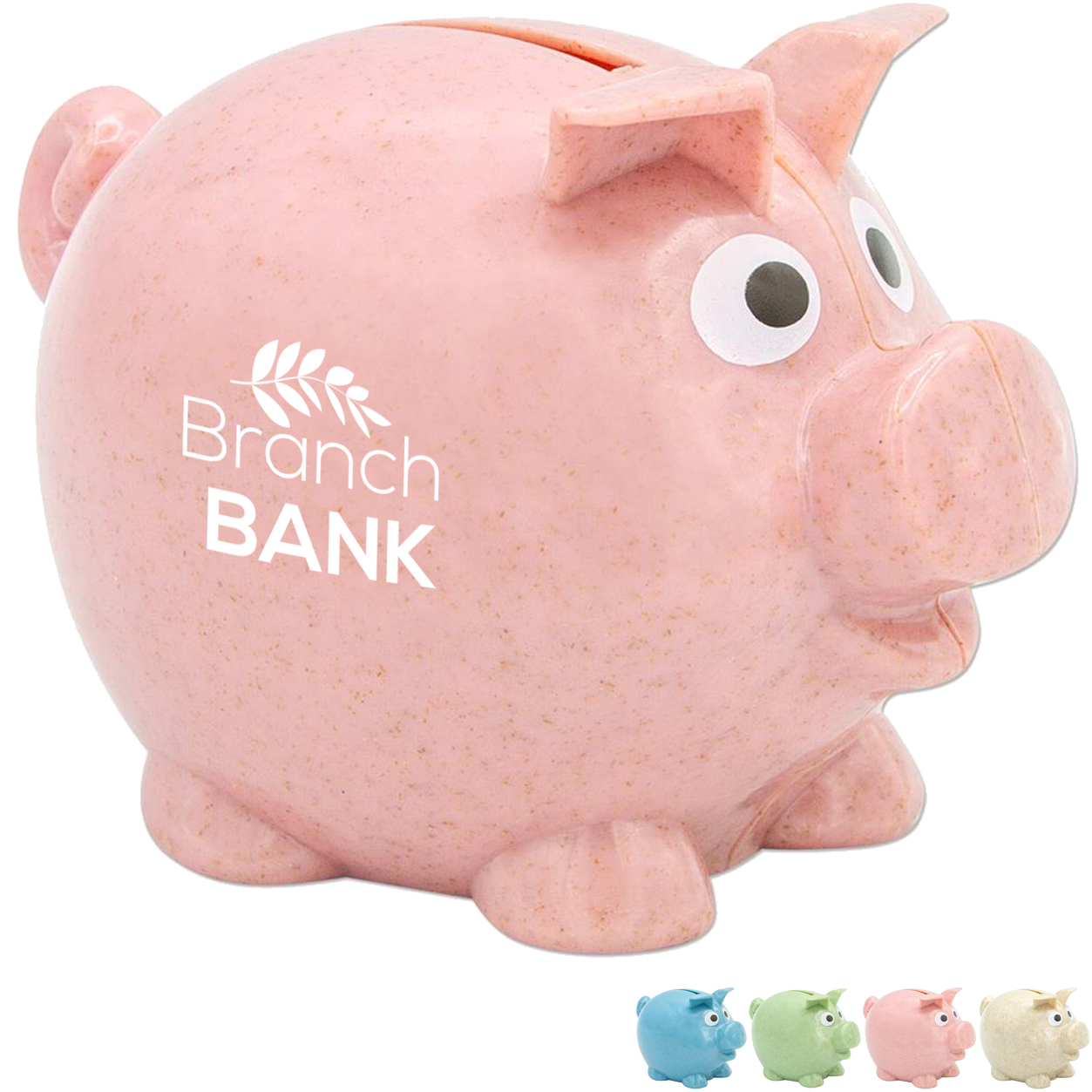 Product Photo 1 Wheat Straw Piggy Bank