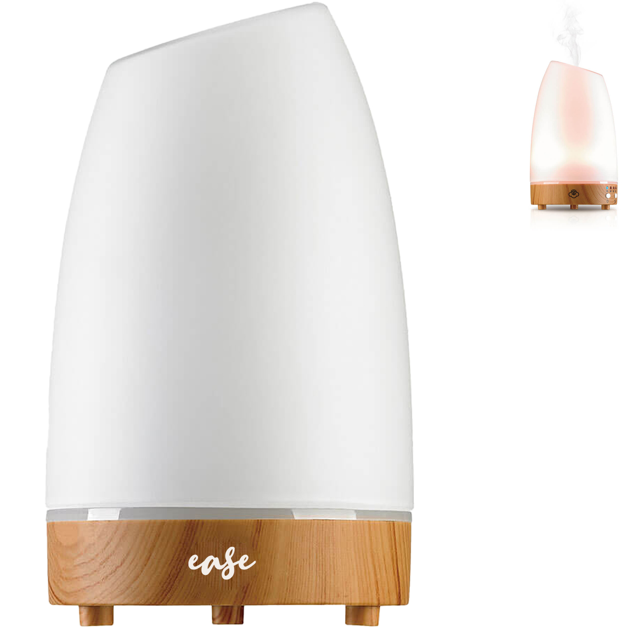 Product Photo 1 Serene House® Astro White 90 Glass Ultrasonic Aroma Diffuser