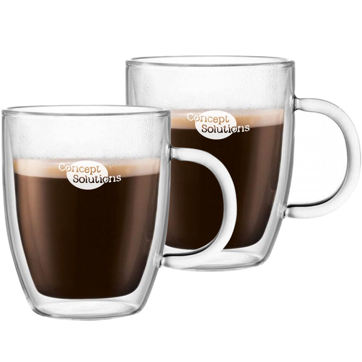 Product Photo 1 Bodum® Bistro Double Wall Espresso Mug 2 Piece Set, 10oz.