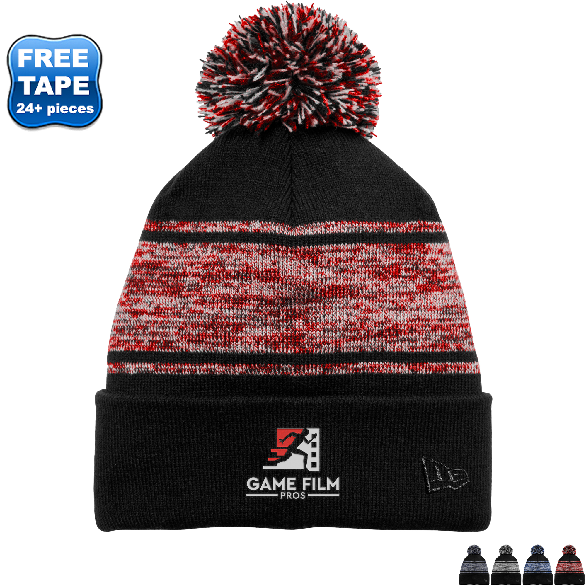 Product Photo 1 New Era® Knit Chilled Acrylic Pom Beanie