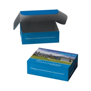 Full Bleed E-Flute Tuck Box, 12.5" X 9" X 4" - TK9801