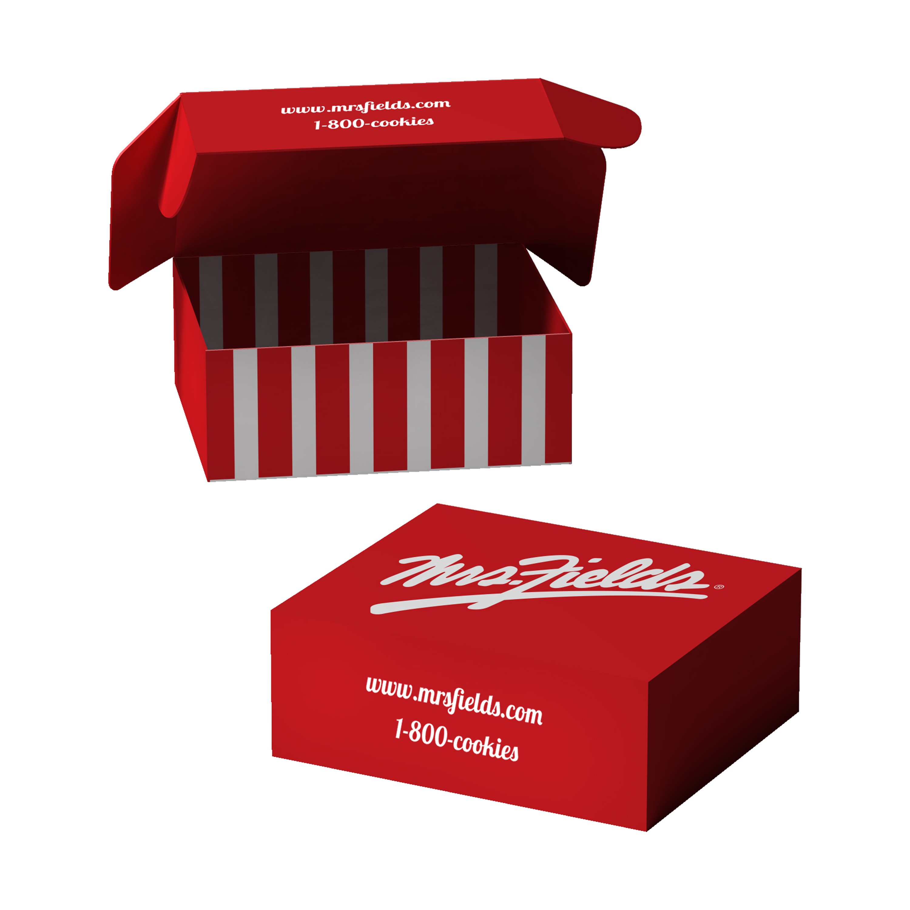 Product Photo 1 Full Bleed E-Flute Tuck Box, 10" X 7.375" X 3.25"
