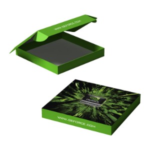 Full Bleed E-Flute Tuck Box, 9" X 8.75" X 1.25" - TK9807