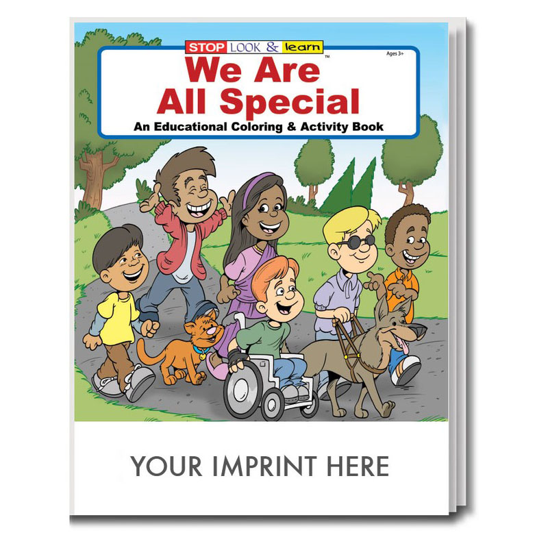 Product Photo 1 We Are All Special Coloring & Activity Book