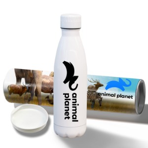 Antimicrobial Stainless Steel Cola with Shipping Tube 17 oz. - TK9871