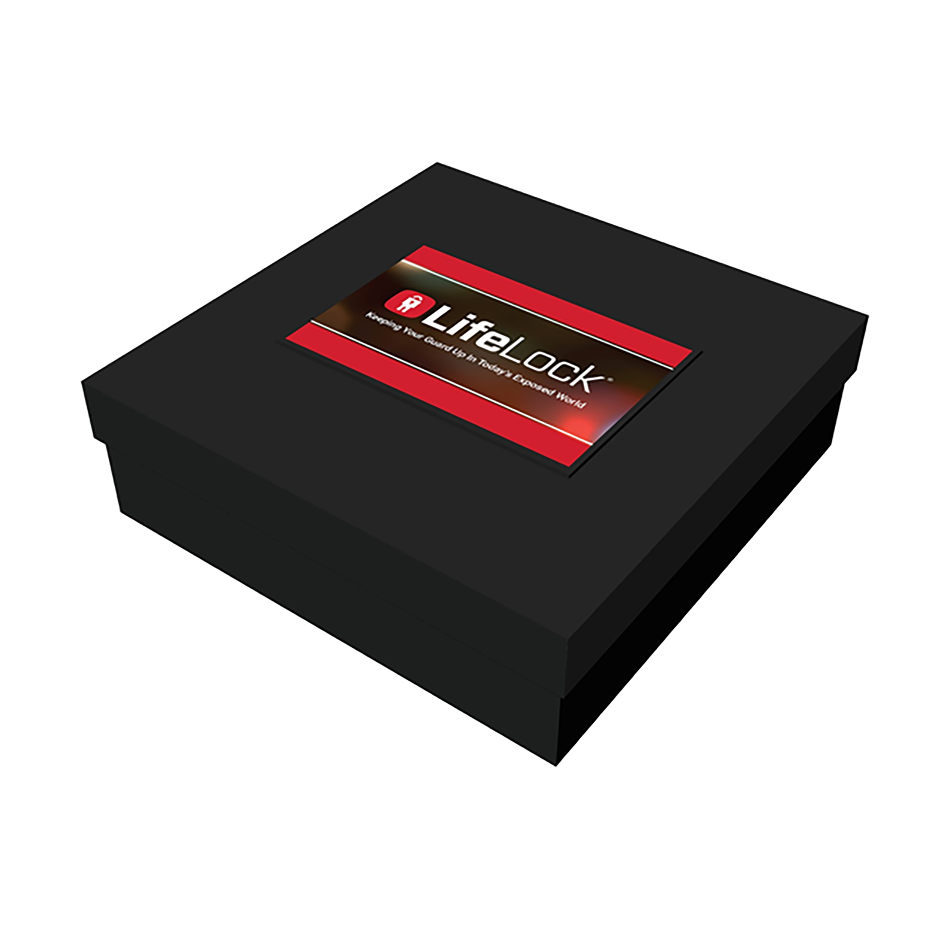 Product Photo 1 Black Deluxe Gift Box, 10" x 10" x 3"
